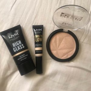 NYX Glow High Glass Set